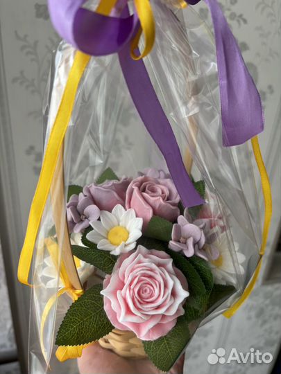 Букет из мыла