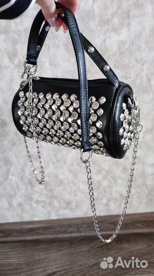 Сумка женская со стразами