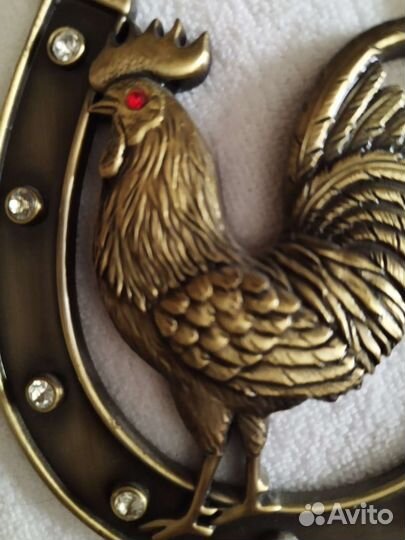 Подкова. металлическая украшение входной двери