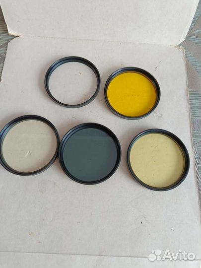 Светофильтры 77мм. 5шт для Камеры Красногорск 3