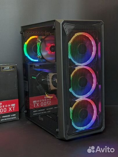 Игровой пк Ryzen 2600 / RX 5700xt /16gb/1.25tb