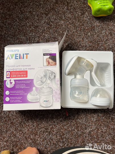 Молокоотсос avent ручной