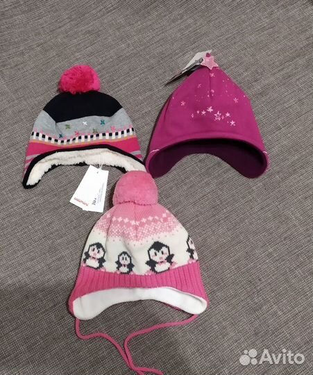 Шапки новые Catimini и Maximo