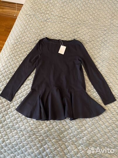 Блузка кофта синяя лонгслив COS новая XS-S