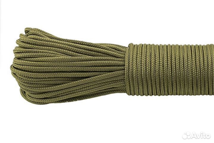 Paracord 550 OD green #011 30 метров