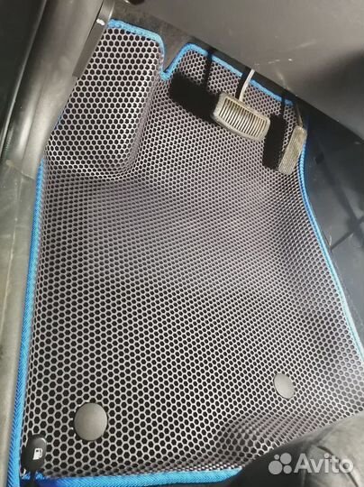 Эва автоковрики 3D с бортиками JBA