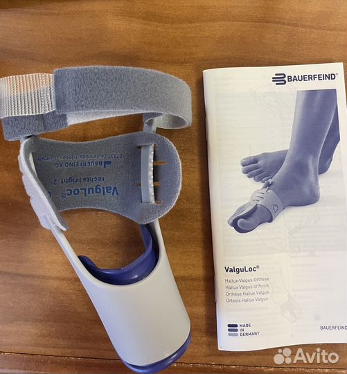 Новый ортез для коррекции большого пальца стопы