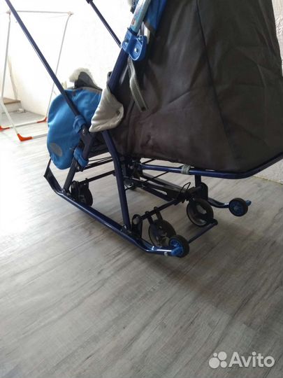 Детские санки коляска Ника