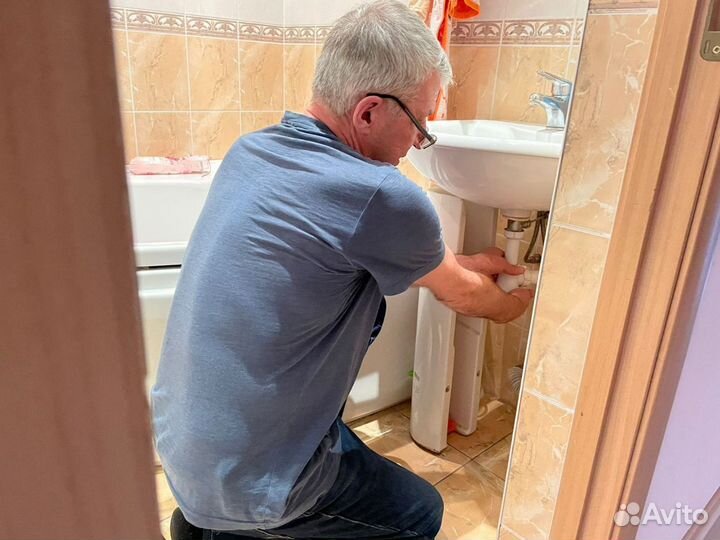 Сантехник. Устранение засоров. Выезд