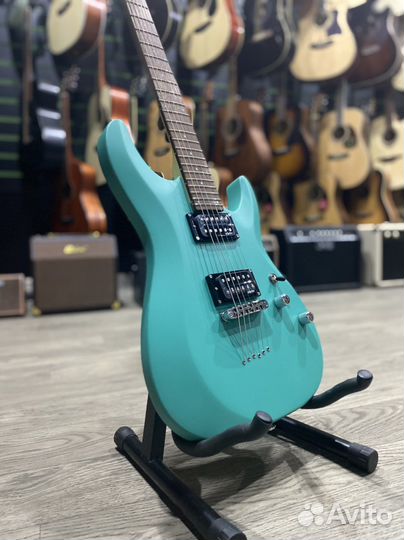 Schecter C-6 deluxe satin aqua электрогитара