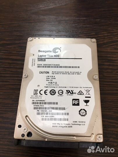 Жесткий диск Toshiba, Samsung, Seagate, Hitachi