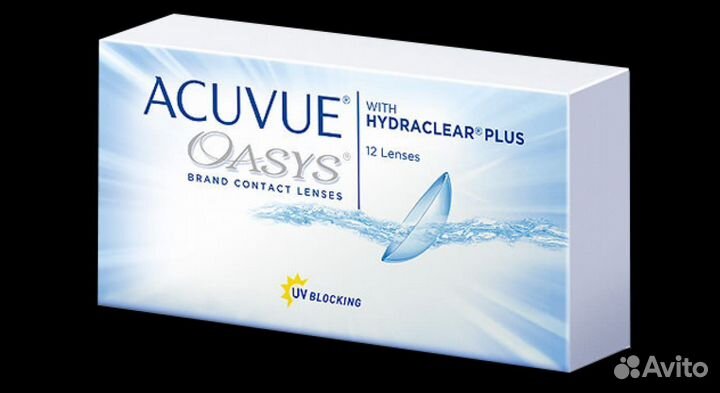 Линзы контактные Acuvue oasys двухнедельные