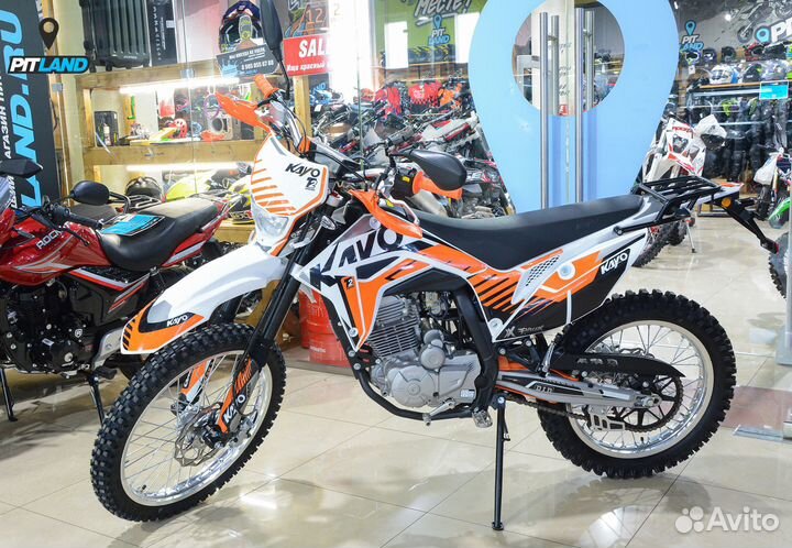Кроссовый мотоцикл kayo (Кайо) T2 250 Enduro птс