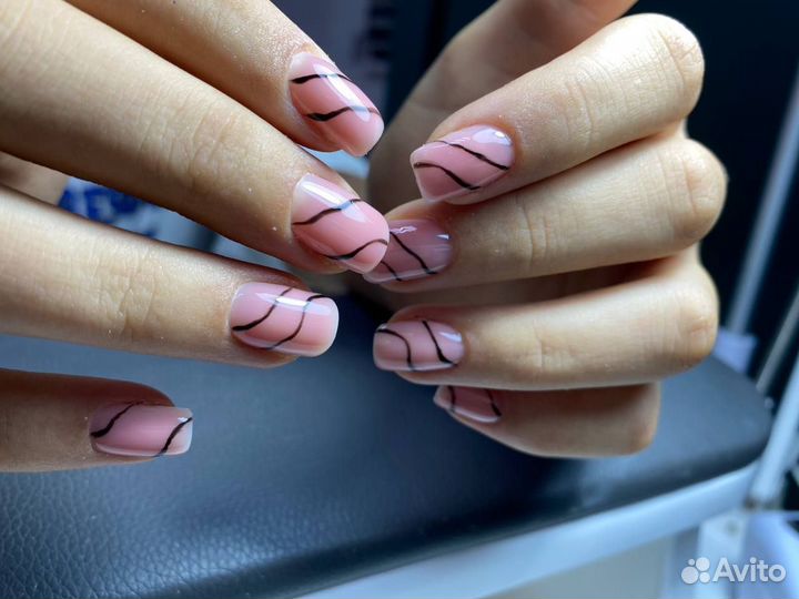 Маникюр гель лак