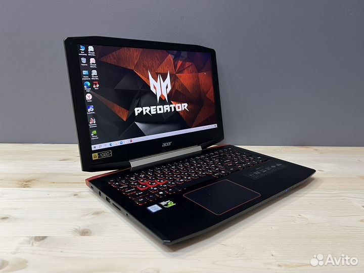 Игровой ноутбук Acer vx15 i5 7300HQ/16gb/GTX1050Ti