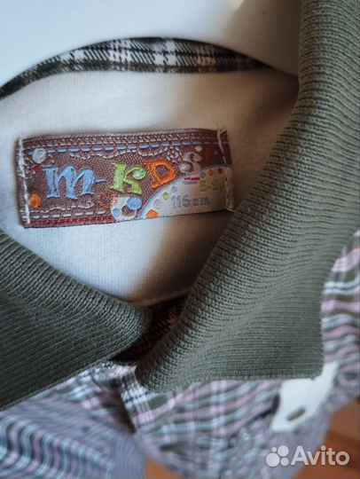 Рубашка для мальчика 116