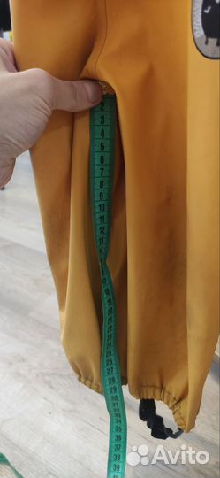 Непромокаемый полукомбинезон 80