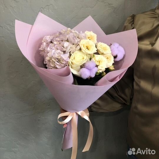 Живые цветы букеты