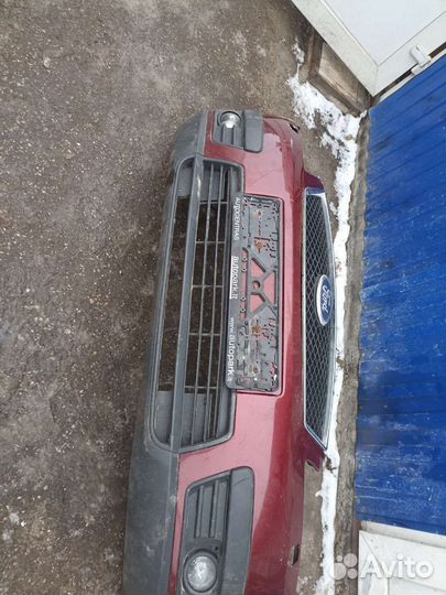 Форд C maks 2005г бампер передний