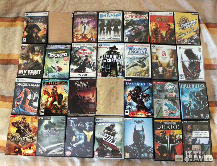 Компьютерные игры диски для пк