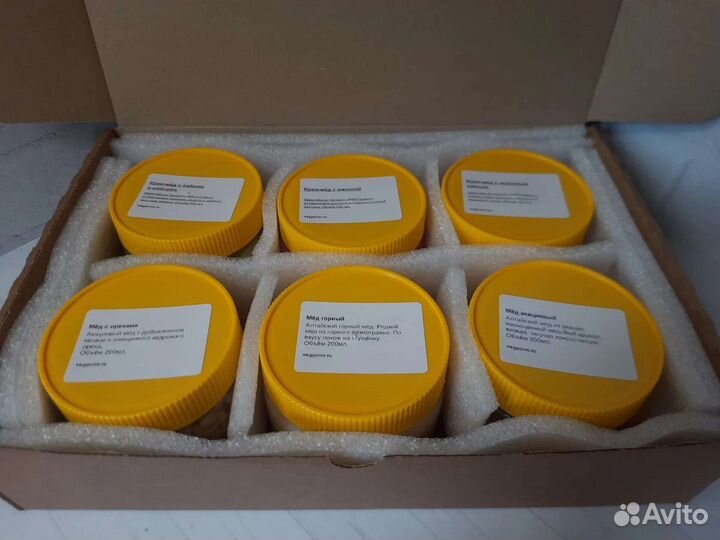 Набор мёда 6х200мл