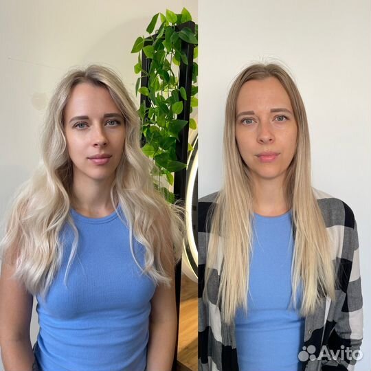 Окрашивание волос сложное оокрашивание