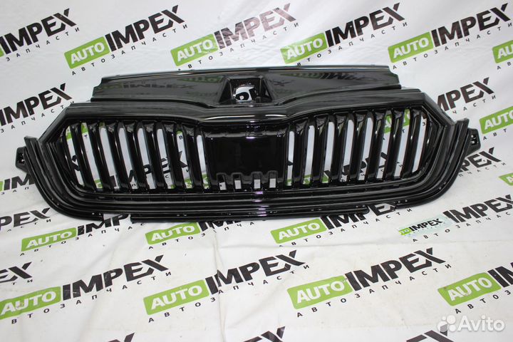 Решётка радиатора тюнинг Skoda Octavia A8 с 2021 г