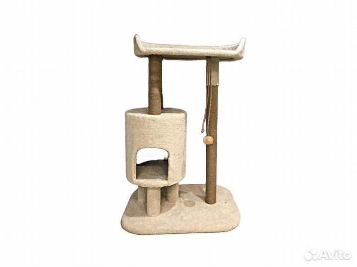 Когтеточка с домиком для мейн-куна «Падишах»