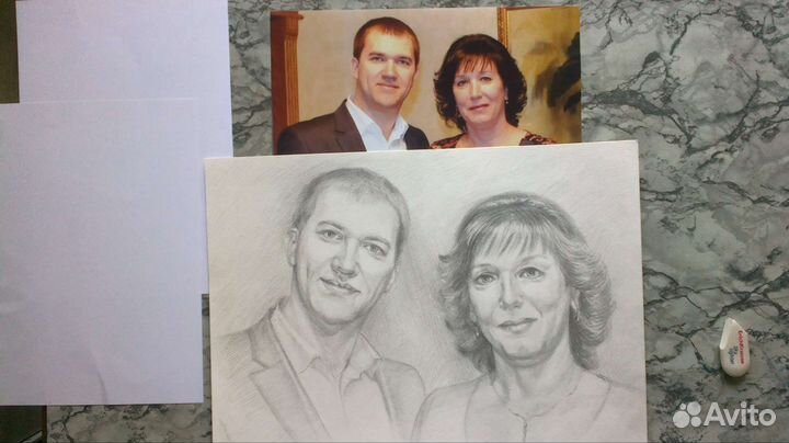 Портреты и другие художественные работы на заказ