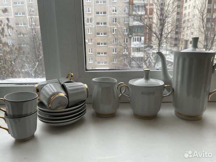 Кофейный сервиз Барановский Фарфоровый Завод