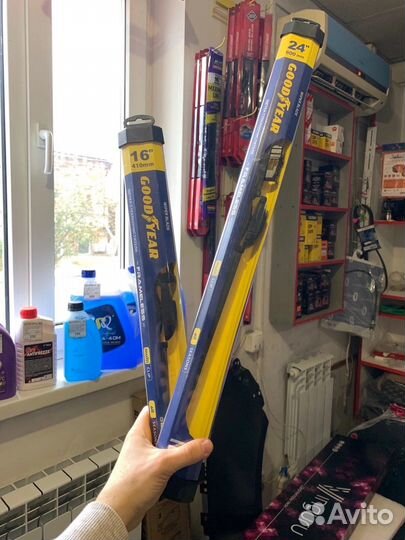 Щетки стеклоочистителя бескаркасная Goodyear