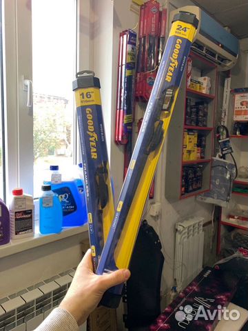 Щетки стеклоочистителя бескаркасная Goodyear