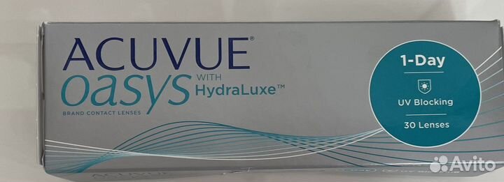 Линзы ежедневные Acuvue oasys HydraLuxe