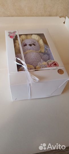 Игрушка зайка-лялька