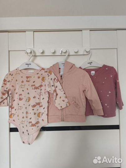 Пакет одежды на девочку 68