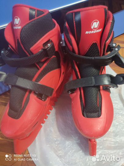 Коньки детские раздвижные