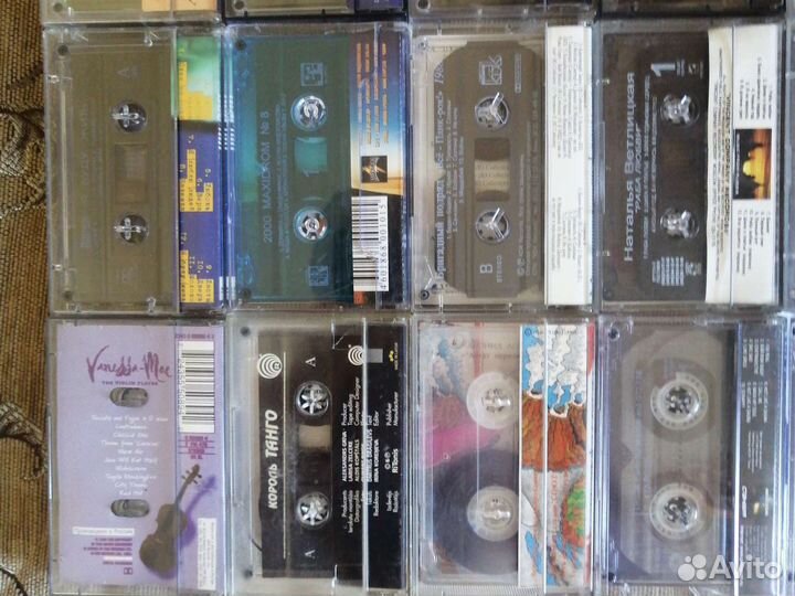 Аудиокассеты кассеты студийные