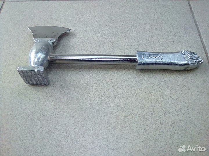 Топорик кухонный металлический большой