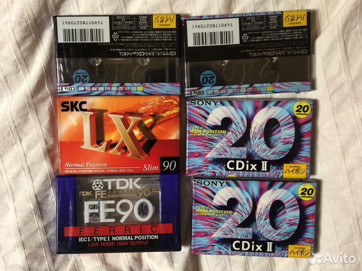 Аудиокассеты 80-90