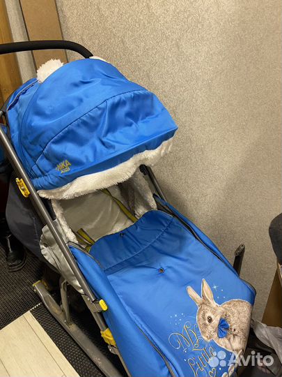 Коляска санки