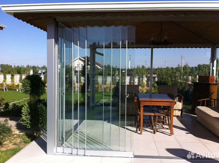 Безрамное остекление