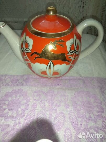 Чайник заварочный СССР Золотой Олень