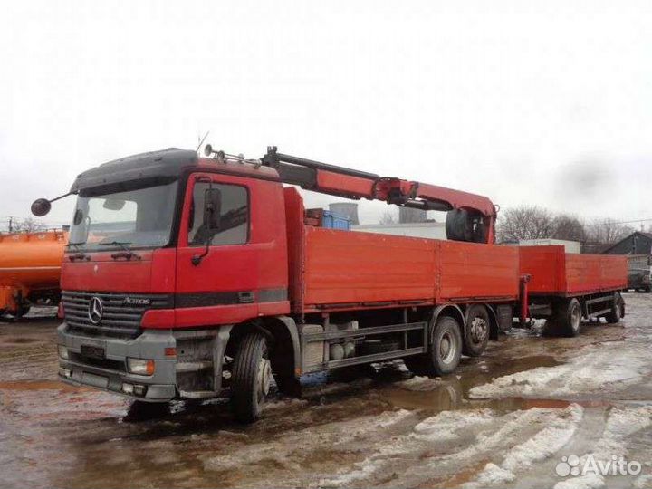 Манипулятор с прицепом. 19 тонн