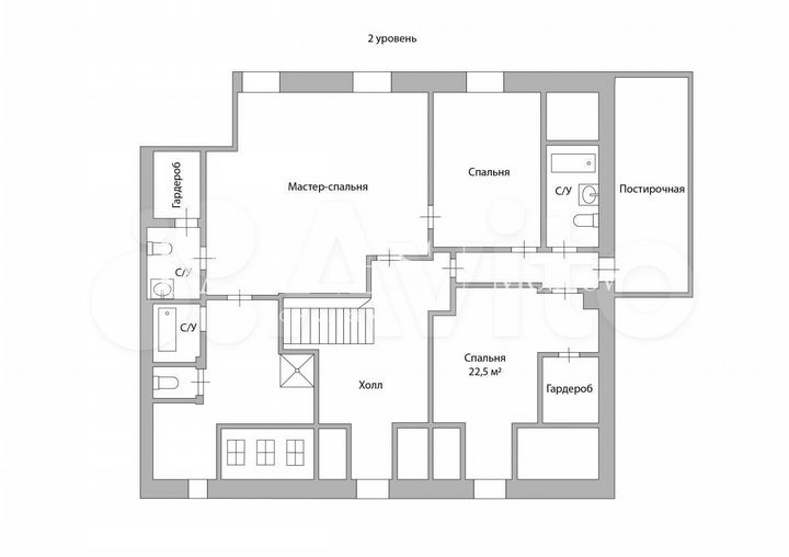 7-к. квартира, 321,7 м², 4/4 эт.