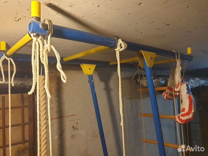 Шведская стенка с брусьями бу