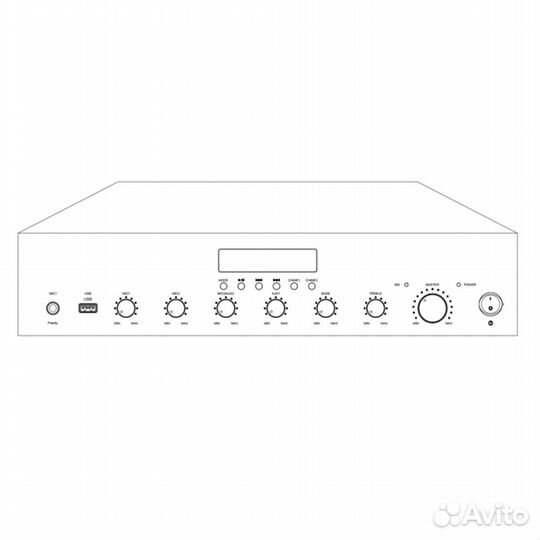 Трансляционный усилитель мощности L Audio lamd1120
