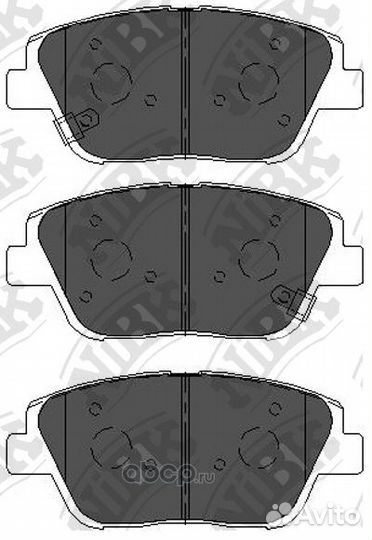 Колод торм диск NiBK PN0536