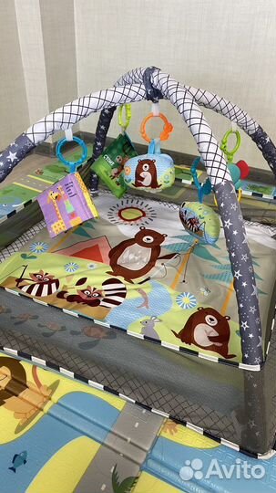 Шезлонг детский и коврик