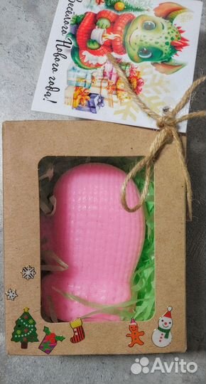 Мыло ручной работы к новому году