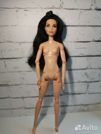 Кукла барби barbie made to move Молд Curvy